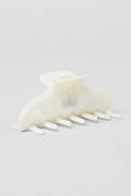 90's Claw Clip - White Pearl