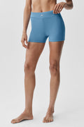 3" Airbrush High-Waist Aura Short - California Blue