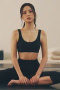 Alosoft Center Stage Bra - Black